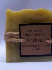 100% Natural Patchouli Face and Body Soap. Multiple product options available: 3