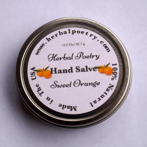 100% Natural Sweet Orange Hand Salve. Multiple product options available: 3