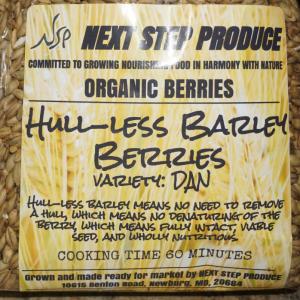 Barley Berries - Hulless. Multiple product options available: 4