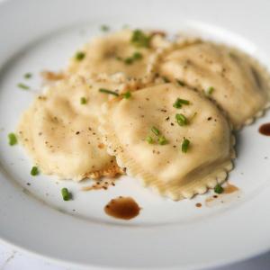 Smoked Salmon Ravioli