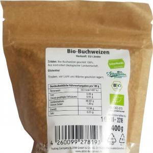 BIO-Buchweizen, ungeröstet,  glutenfrei