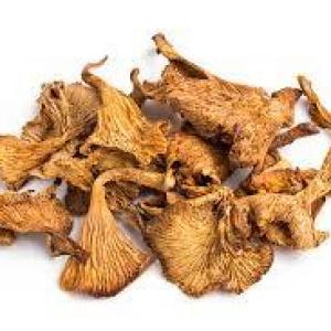 Dried Chanterelle Mushrooms