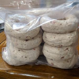 1 Dozen Frozen Dough - Cranberry Bagels