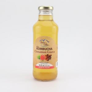 Kombucha - Swiss Villa Raw Cinnamon Guava 16oz.