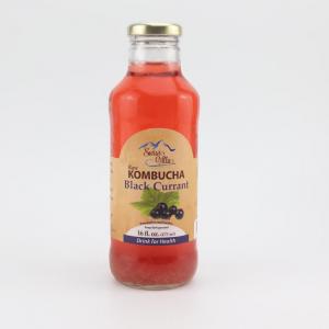 Kombucha - Swiss Villa Raw Black Currant 16 oz.