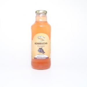 Kombucha - Swiss Villa Raw Grape 16 oz.