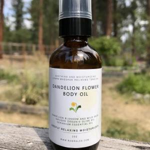 Dandelion Flower Body Oil