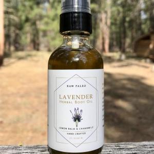 Lavender Herbal Body Oil