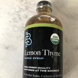 Lemon Thyme Botanical Simple Syrup 